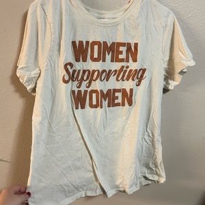 Women Supporting Women. Size XL